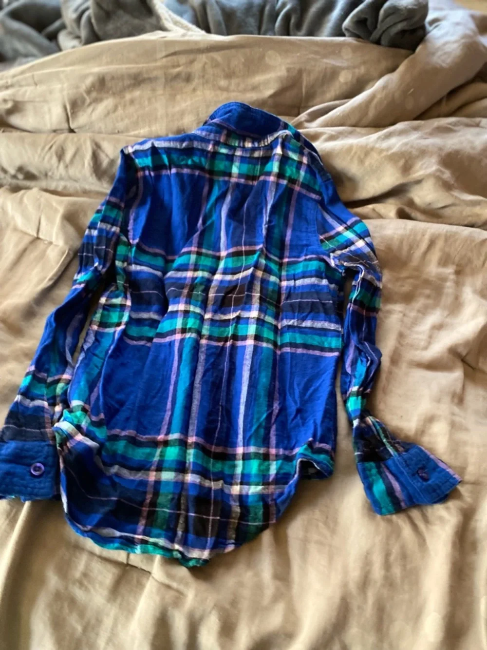 Justice lightweight plaid